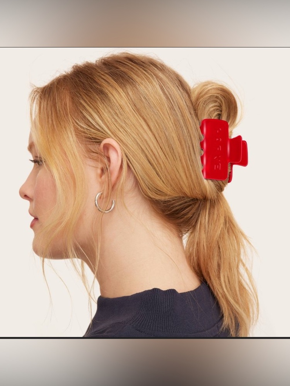 Parke X Target Red Hair Claw Clip BNWT - Picture 3 of 3